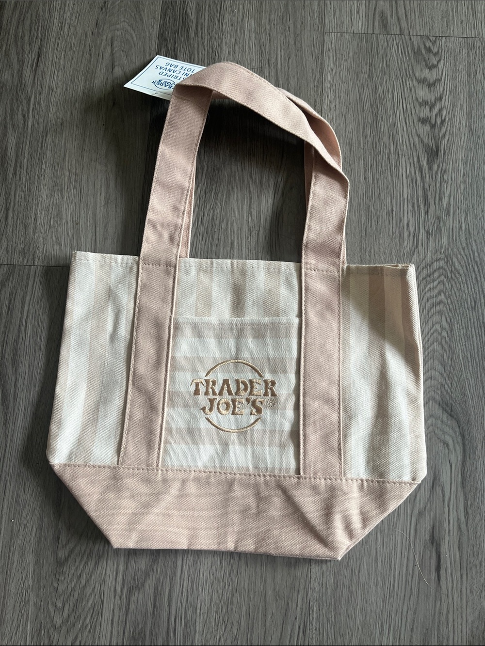 Women's Canvas Tote Bag in Blush